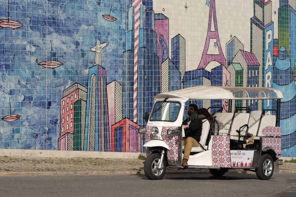 Lisbon: 3-Hour Street Art Tuk Tuk Tour - Key Points