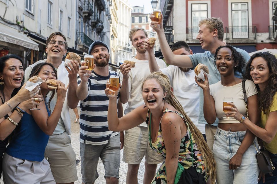 Lisbon: Baixa Food Walking Tour With Drinks - Key Points