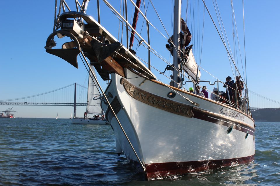 Lisbon: Daylight or Sunset on a Vintage Sailboat - Key Points