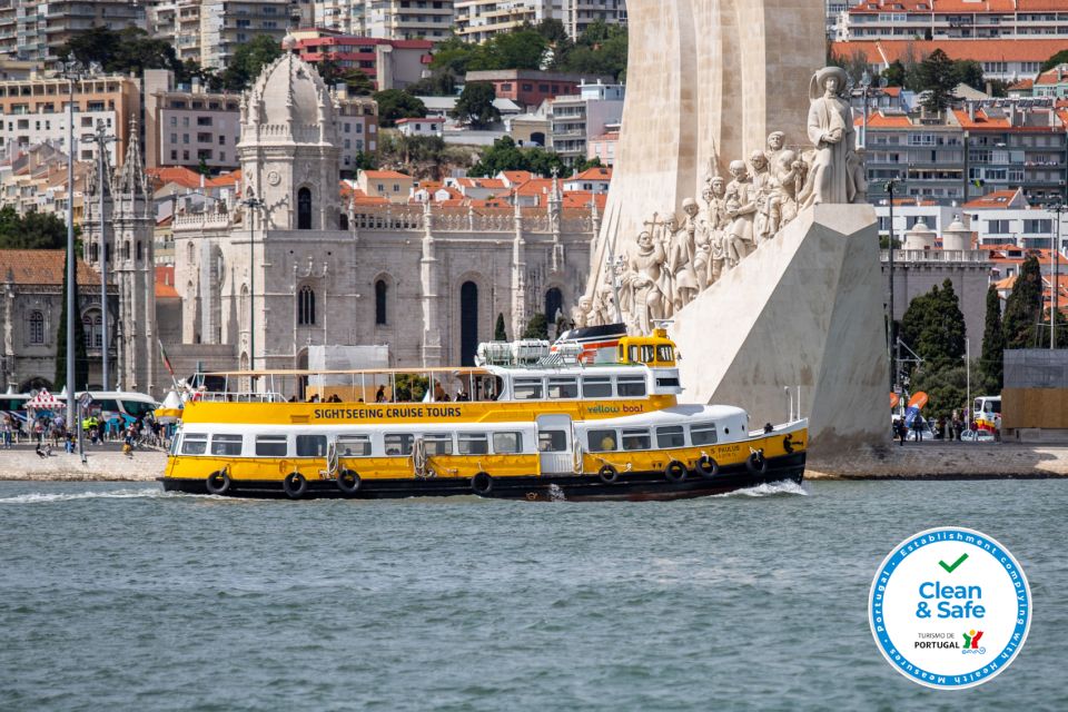 Lisbon: Tagus River Yellow Boat Cruise - Key Points