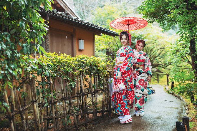 Long-sleeved Furisode Kimono Experience in Kyoto - Key Points