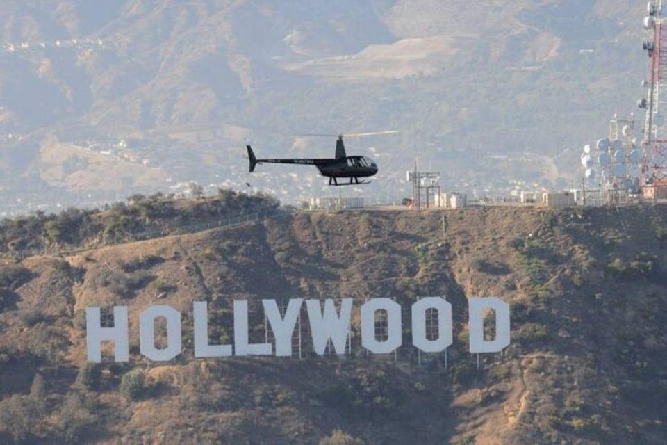 Los Angeles: 20 Minutes Hollywood Celebrity Helicopter Tour - Key Points