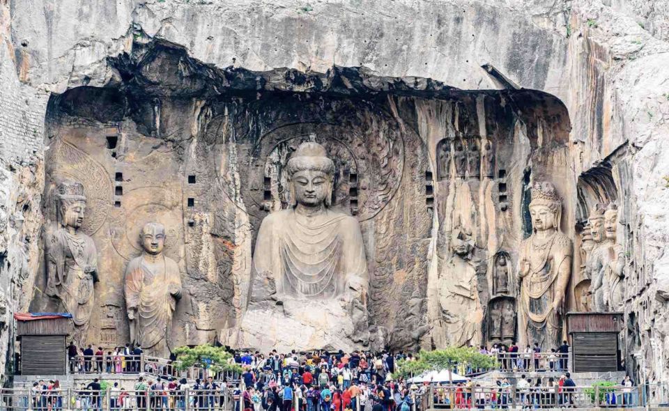 Luoyang: Longmen Grottoes and White Horse Temple Guided Tour - Just The Basics