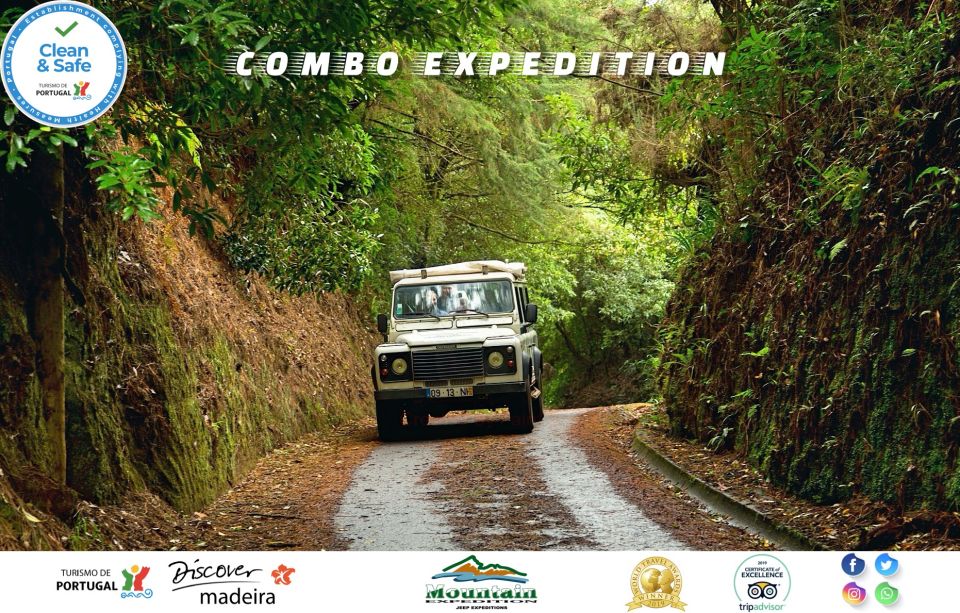 Madeira: Mini-Combo East Challenge: Jeep Safari Levada - Key Points