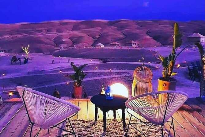 Magical Dinner in Marrakech Desert With Camel Ride at the Sunset - Key Points