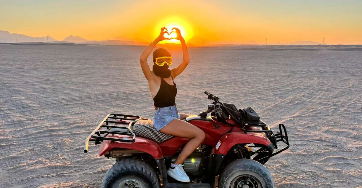 Makadi Bay: Sunset Quad & ATV Adventure & Seaview - Key Points