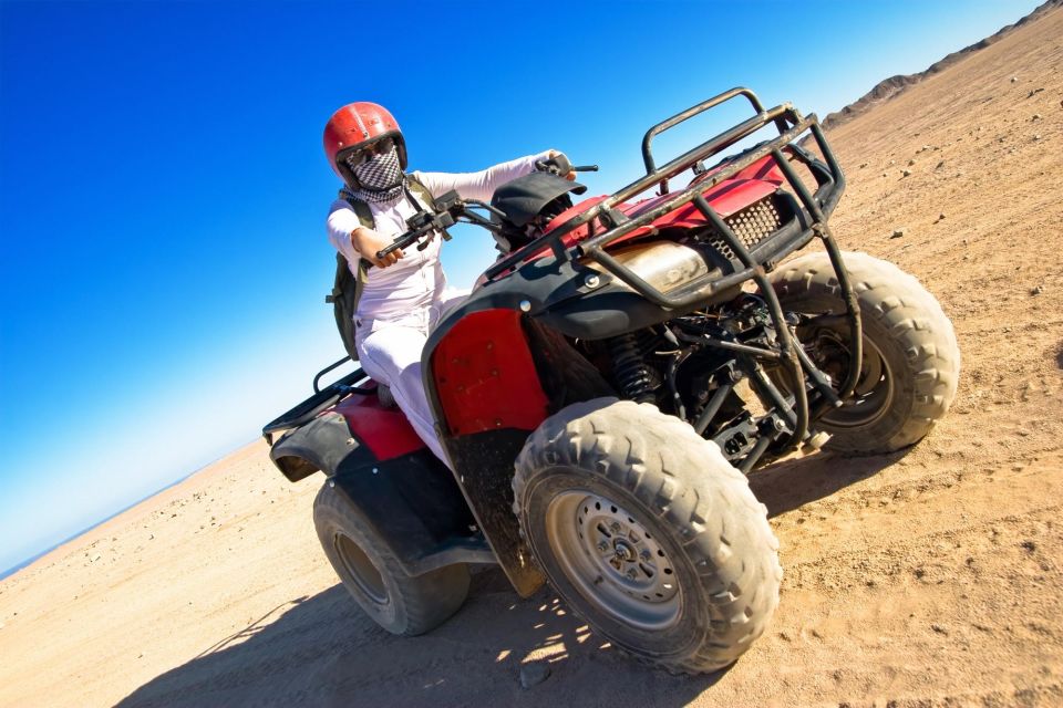 Makadi: Private ATV Quad Ride, Bedouin Village & Camel Ride - Key Points