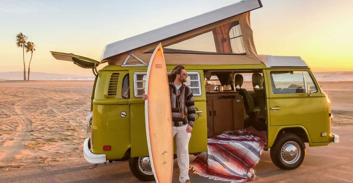 Malibu Beach: Surf Tour in a Vintage VW Van - Key Points