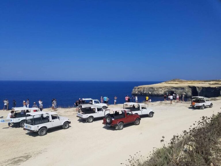 Malta: Gozo Full-Day Jeep Safari With Speedboat Transfers