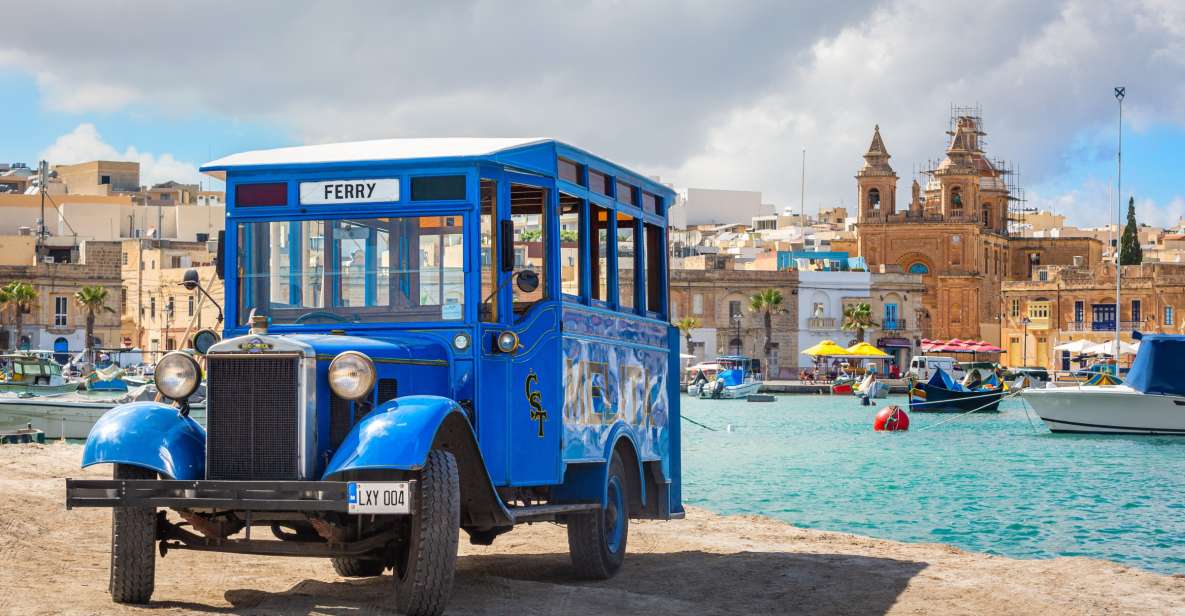 Malta: Scenic Tour by Vintage Bus Including Palazzo Falson - Just The Basics