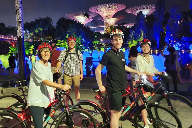 Marina Bay Night Cycling Tour - Tour Highlights