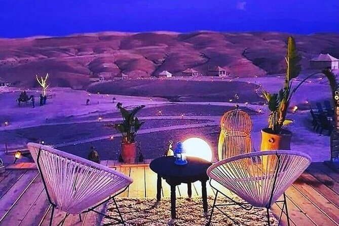 Marrakech Desert Magical Dinner Show & Agafay Sunset Camel Ride - Key Points