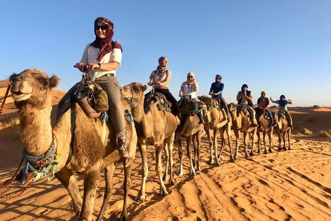 Marrakech-to-Fes: 3 Days-Tour-via-Merzouga-Desert-&-Camel-Trek - Key Points
