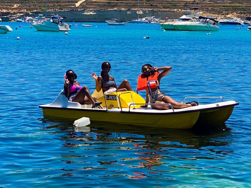 Marsaskala: Paddle Boat Rental in St. Thomas Bay - Just The Basics