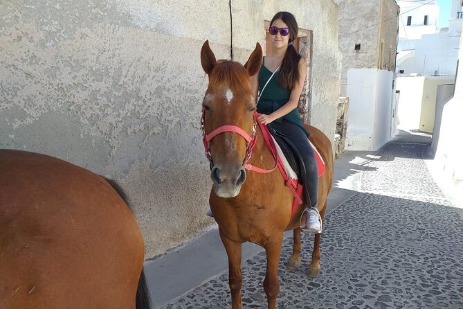 Megalochori Horseback Excursion  - Santorini - Just The Basics