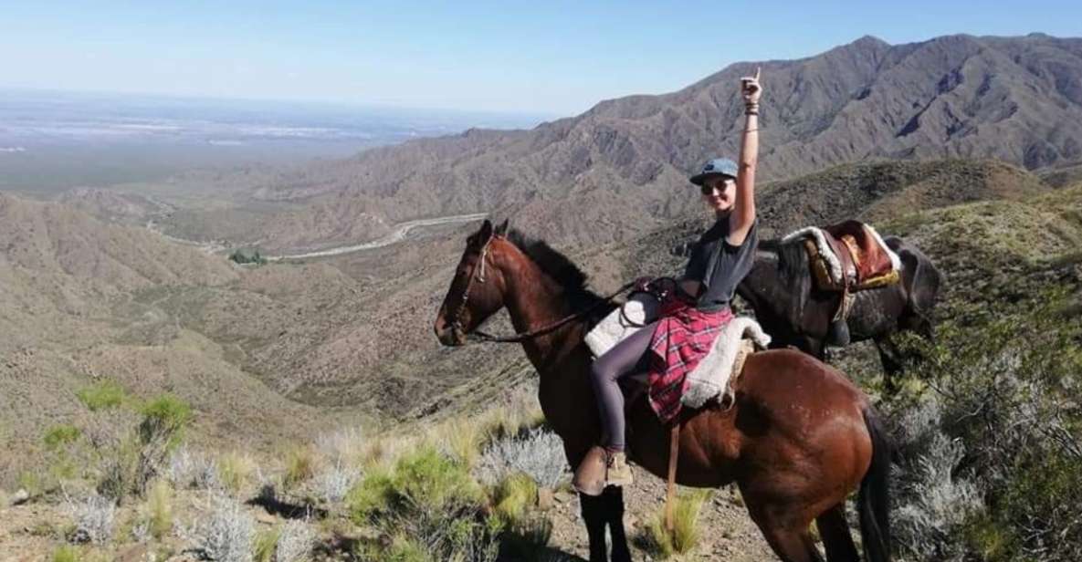 Mendoza: Sunset Horse Back Riding in the Mountains and BBQ - Key Points