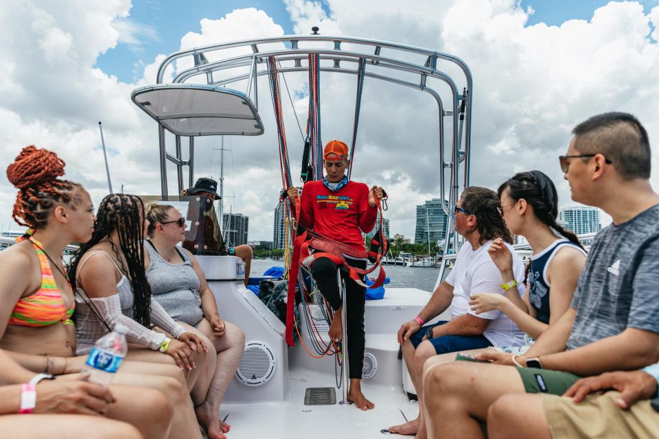 Miami: Parasailing Experience in Biscayne Bay - Booking Information