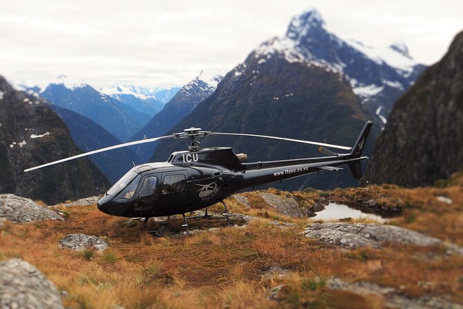 Milford and Fiordland Highlights Tour by Helicopter From Queenstown - Key Points