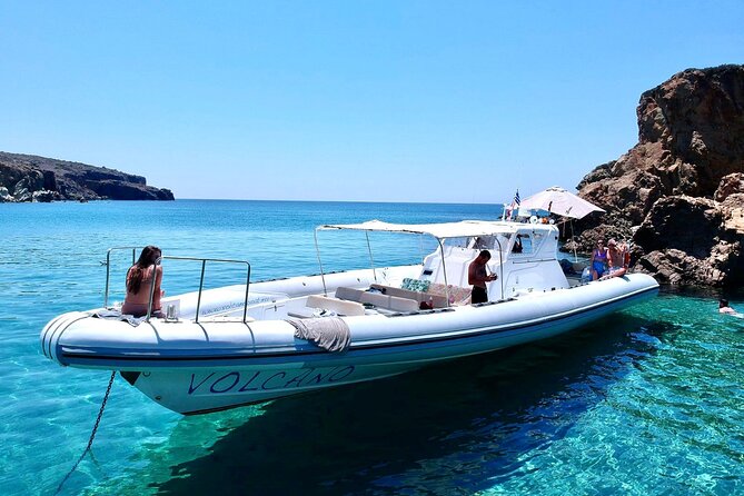 Milos: Half-Day Speedboat Cruise to Kleftiko With Snorkeling Tour - Just The Basics