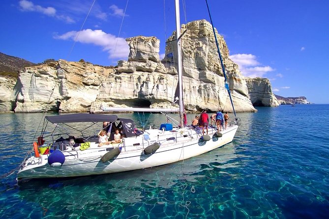 Milos Sailing Tour With Snorkeling and Lunch - Just The Basics