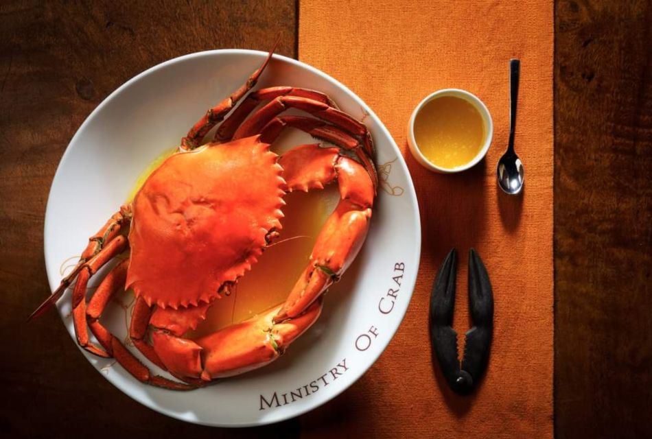 Ministry of Crab Gourmet Lunch/Dinner Experience - Key Points