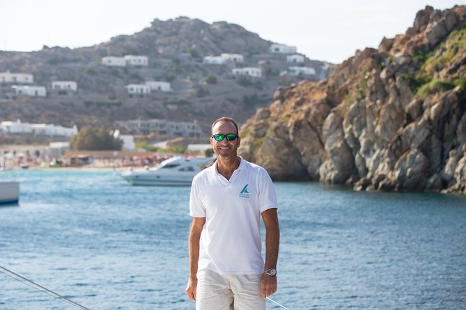 Mykonos Catamaran Private Day Cruise, Full Lunch & Open-bar - Just The Basics