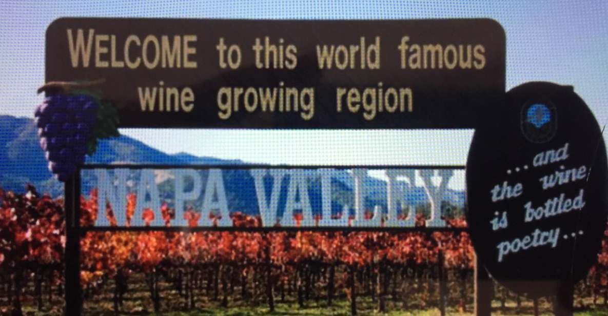 Napa Valley 1-Way Transfer To/From the San Francisco Airport - Key Points