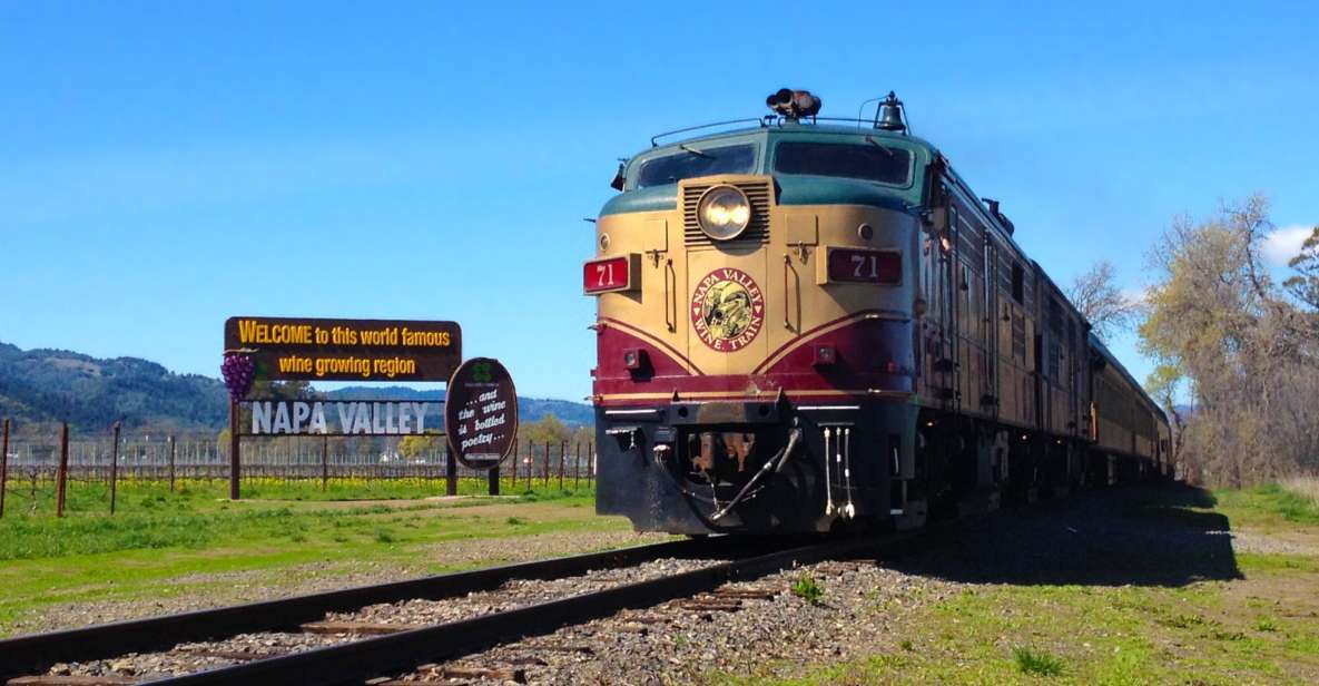 Napa Valley Wine Train: Gourmet Express Lunch or Dinner - Key Points