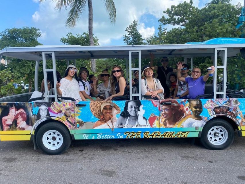 Nassau: Bahamas Culture Tour With Electric Trolley and Water - Key Points