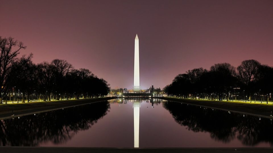 National Mall Tour W/ Washington Monument Ticket - Key Points