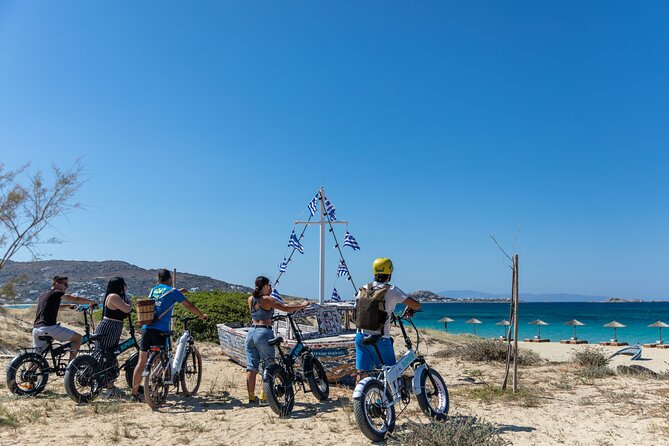 Naxos Join In E-Bike Guided Tour Short.. Is The New Black - Just The Basics