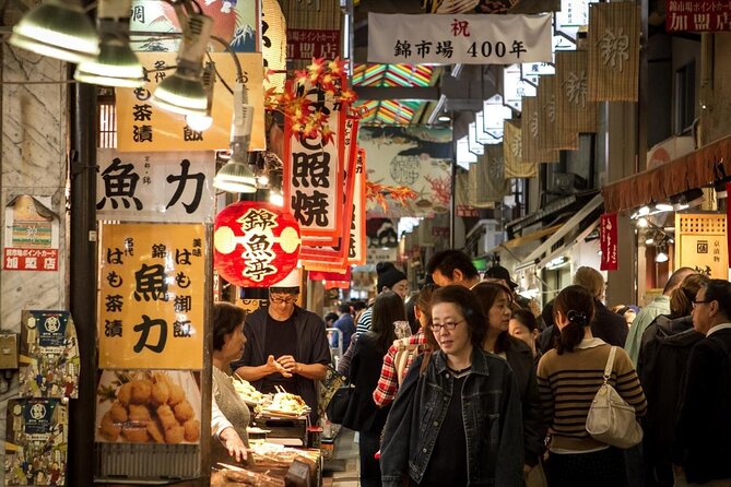 Nishiki Market Brunch Walking Food Tour - Just The Basics