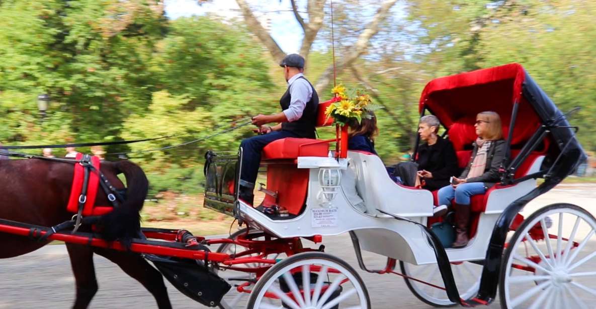 NYC: Guided Standard Central Park Carriage Ride (4 Adults) - Key Points