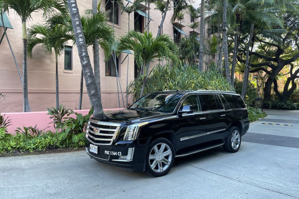 Oahu: Honolulu Airport Private by Escalade SUV - Key Points