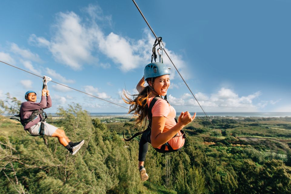 Oahu: North Shore Zip Line Adventure With Farm Tour - Key Points