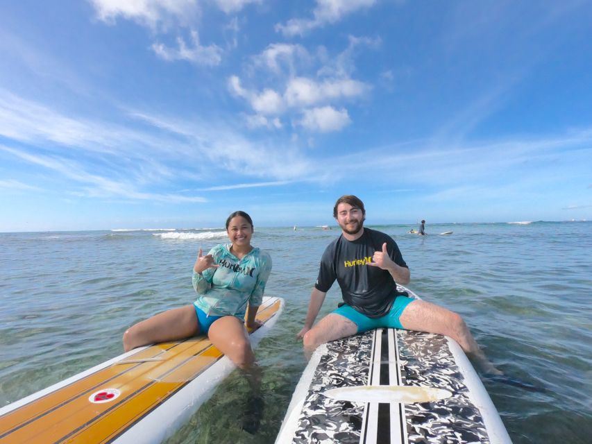 Oahu: Surfing Lessons for 2 People - Key Points