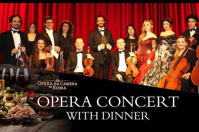 Opera Concert Ticket in Rome With Dinner - Key Points