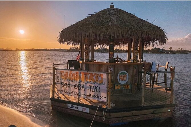 Orange Beach 90-Minute Sunset Cruise on a Tiki Bar - Key Points