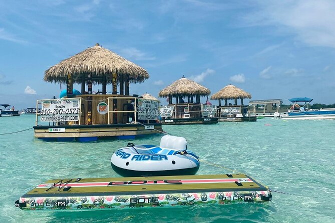 ORIGINAL Destin Tikis 3hr Crab Island Sandbar Adventure - Just The Basics