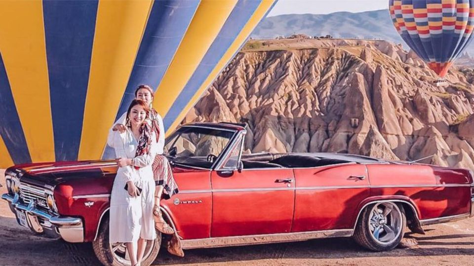 Ortahisar: Balloon Ride by Classic Car in Cappadocia - Key Points
