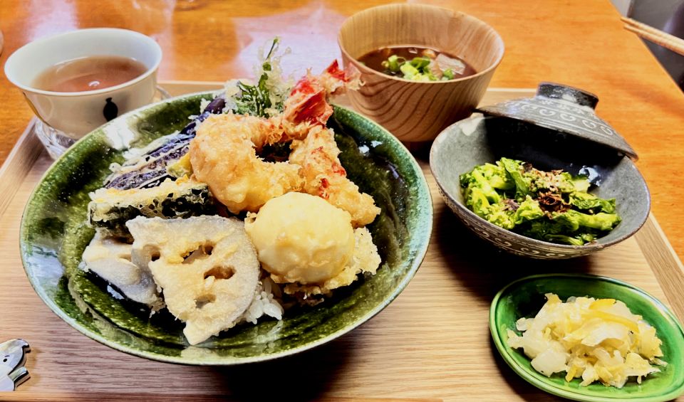 Osaka Authentic Tempura & Miso Soup Japan Cooking Class - Just The Basics