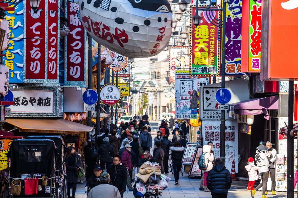 Osaka: Full-Day Private Guided Walking Tour - Just The Basics