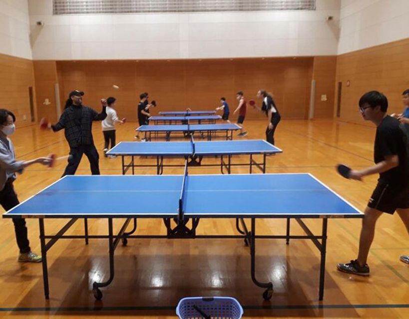 Osaka: Table Tennis Experience With Local Players - Just The Basics