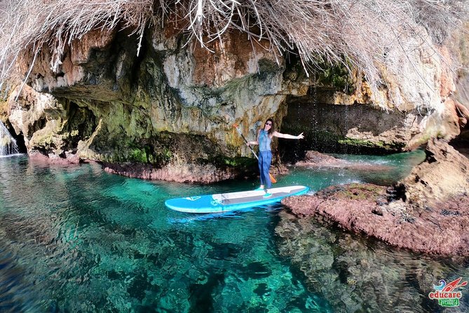 Paddle Surf Route Cliffs Nerja and Cascada De Maro Snorkel - Just The Basics