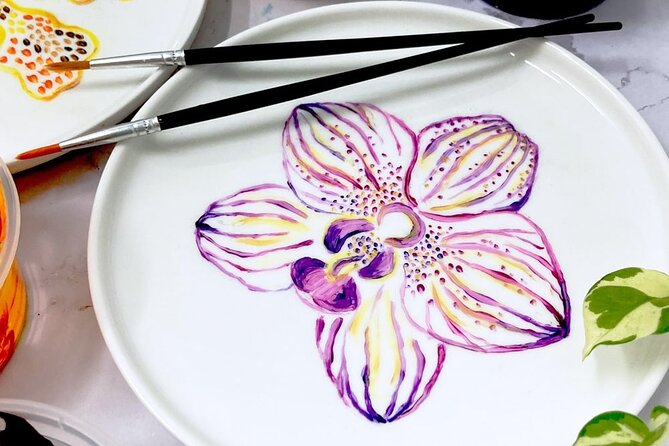 Paint Beautiful Orchids on Your Ornamental Ceramic Dish - Key Points