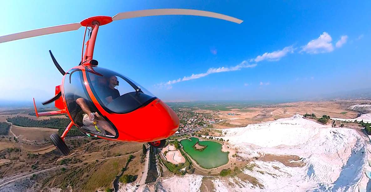 Pamukkale: Gyrocopter Tour Over the Travertines & Hierapolis - Key Points