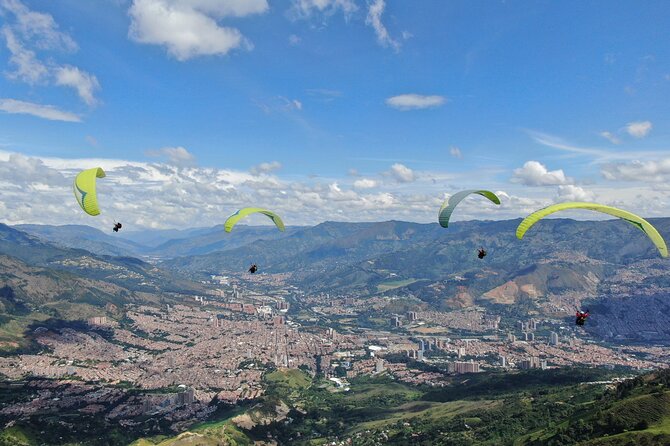 Paragliding Flying Zone In Medellín - Key Points