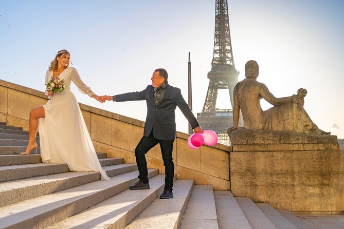 Paris Eiffel Tower Vows Renewal Ceremony – Photoshoot and Video