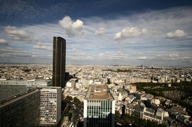 Paris Montparnasse Top of the City Observation Deck Entry Ticket - Just The Basics