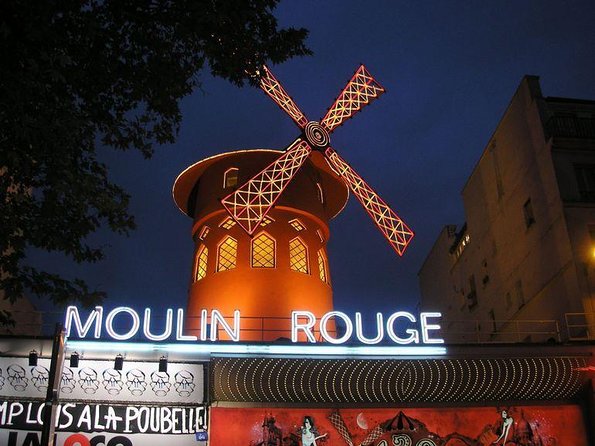 Paris Moulin Rouge Dinner Show With Transport - Just The Basics